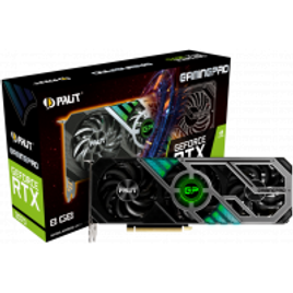 Placa de Vídeo GeForce RTX 3070 GamingPro LHR 8GB GDDR6 DLSS Ray Tracing NE63070019P2-1041A - Palit na BringIT