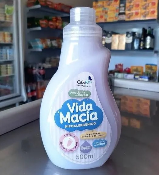 Amaciante Vida Macia Glicerina & Amêndoas 500ml na Amazon