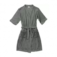 Roupão De Inverno Atlântica Sofisticata Premium - De Microfibra Platina na Magazine Luiza