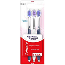 Escova de Dente Colgate Gengiva Therapy 3 Unidades na Amazon