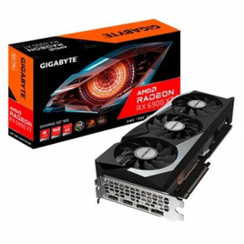 Placa de Vídeo Gigabyte Radeon RX 6900 XT 16 GB GDDR6 RGB Fusion - GV-R69XTGAMING OC-16GD na KaBuM!
