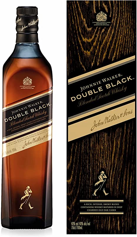 Whisky Johnnie Walker Double Black, 1L na Amazon
