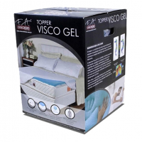 Topper Visco Gel, Solteirão 097 X 203 X 004 Cm - Marketplace na Amazon