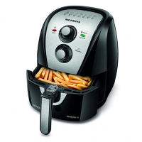 Fritadeira A Ar Mondial, Family Inox Black - 4L, 220V, 1500W - AFN-40-BI na Amazon