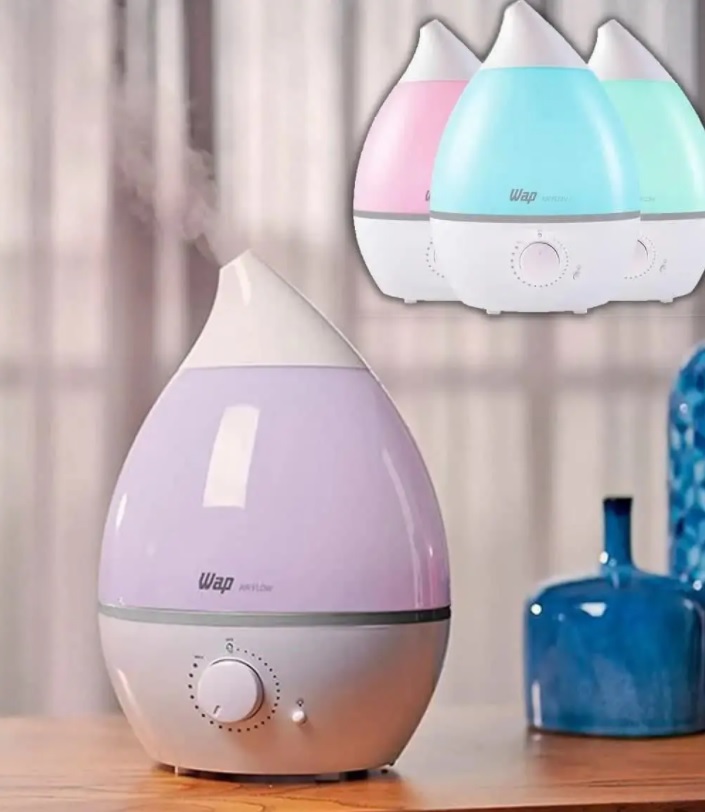 Umidificador de Ar Luminária com Difusor de Aromas WAP AIR FLOW Bivolt Sistema Ultrassônico Aromatizador de Ambientes na Amazon