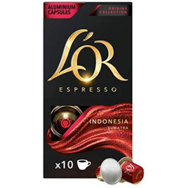 Cápsulas de Café L'OR Indonésia - 10 Unidades na Amazon