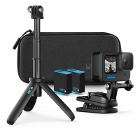 Câmera GoPro HERO10 Black + Kit De Acessórios - à Prova D’água, Vídeos 5.3K 60, Fotos 23MP, GP2... na Amazon