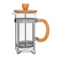 Mimo Style Cafeteira Prensa Francesa De Vidro Borossilicato Com Tampa E Alça Em Bambu na Amazon