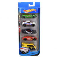 Pacote 5 Carros Sortidos, Hot Wheels, Mattel na Amazon