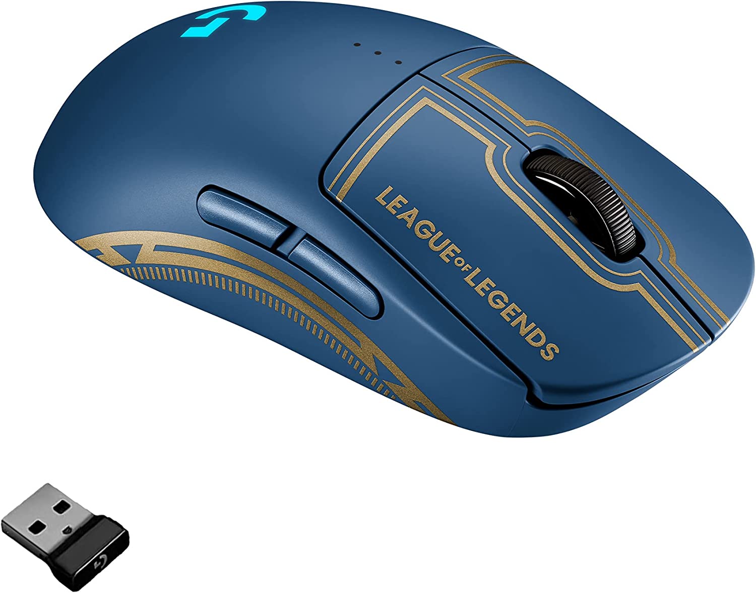 Mouse Gamer Sem Fio Logitech G PRO Wireless com Tecnologia LIGHTSPEED, RGB LIGHTSYNC, Design Ambidestro, 8 Botões Programáveis, Sensor HERO 25K – Edi na Amazon