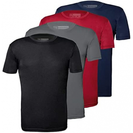 Kit 4 Camisetas Novastreet Dry Fit Anti Suor Linha Premium - Generic na Amazon