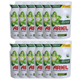 Sabão Líquido Ariel Concentrado Expert 900ml - 12 Unidades na Casas Bahia