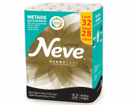 Papel Higiênico Neve Supreme – 32 rolos na Amazon