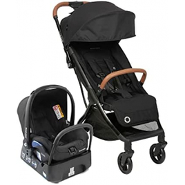 Carrinho de Bebê Travel System Eva Trio Maxi-Cosi Essential Black na Amazon