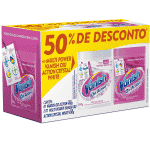 Kit Tira Manchas em Pó Vanish Oxi Action com 1 Rosa 450g e 1 Branco 450g na Amazon