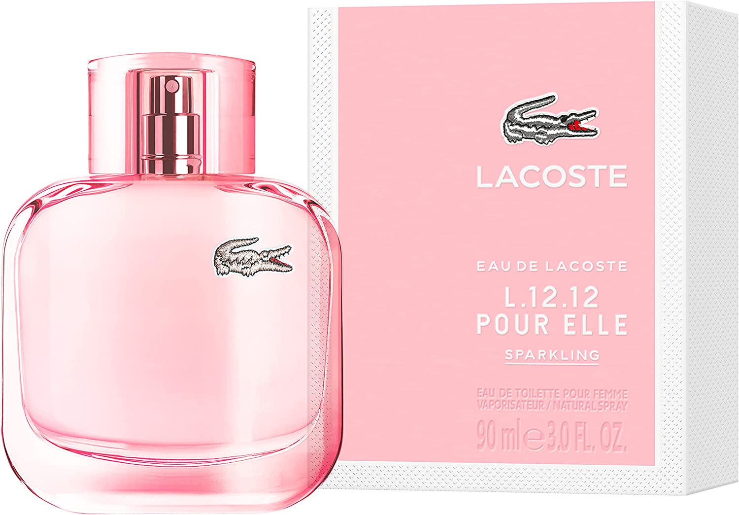 Lacoste L12.12 Sparkling Feminino Eau De Toilette 90Ml, na Amazon