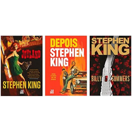 Kit Livros Stephen King: Crimes do Mestre, Depois Joyland e Billy Summers na Amazon
