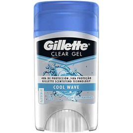 2 Unidades Desodorante Gel Antitranspirante Gillette Clear Gel Cool Wave - 45g na Amazon