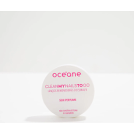 Lenço Removedor de Esmalte sem Perfume com Blister Clean My Nails 2 Go - 25 Unidades na C&A