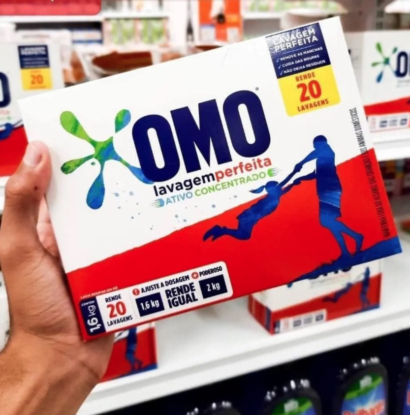 Sabão em Pó Omo Lavagem Perfeita 1.6kg na Amazon