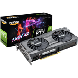 Placa de Vídeo INNO3D GeForce RTX 3060 TWIN X2 12GB GDDR6 DLSS Ray Tracing N30602-12D6-119032AH na Terabyte Shop