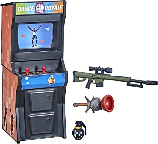 Fortinite Máquina de Fliperama Fortnite Victory Royale Series Laranja, Escala 15 cm – F4948 – Hasbro na Amazon