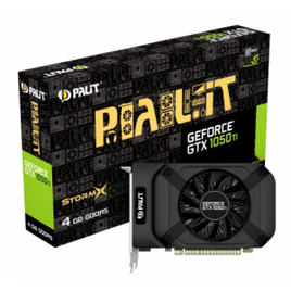 Placa de Vídeo Palit NVIDIA GTX 1050 Ti StormX 4GB GDDR5 128bit NE5105T018G1-1070F na Terabyte Shop