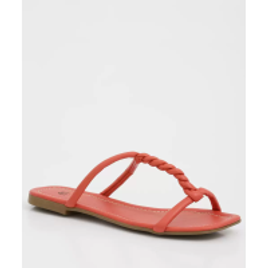 Rasteirinha Feminina Tiras Trançadas Marisa na Marisa