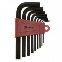 Jogo De Chave Allen Curta, 1, 5-10 Mm, Crv, 9 Peças Mtx na Amazon