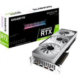 Placa de Vídeo Gigabyte NVIDIA GeForce RTX 3070 Ti VISION OC 8GB GDDR6X RGB DLSS Ray Tracing - GV-N307TVISION OC-8GD na KaBuM!