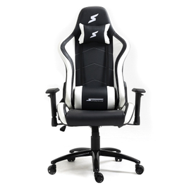 Cadeira Gamer SuperFrame Hunter Reclinável Suporta até 180KG Preto e Branco na Terabyte Shop