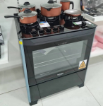 Fogão 5 Bocas Dako Mesa de Vidro Preto – Acendimento Automático Diplomata na Magazine Luiza