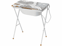 Banheira de Bebê com Suporte e Trocador – Galzerano Standard II Dino Colorida na Magazine Luiza