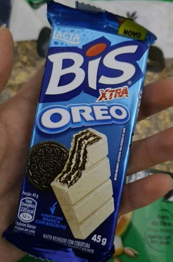 Chocolate Bis Xtra Oreo 45g na Amazon