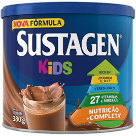 Complemento Alimentar Sustagen Kids Chocolate Lata 380g na Amazon