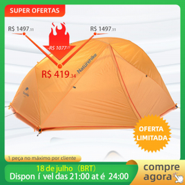 Barraca de Acampamento Naturehike Estrela Rio 2 Pessoa na Aliexpress
