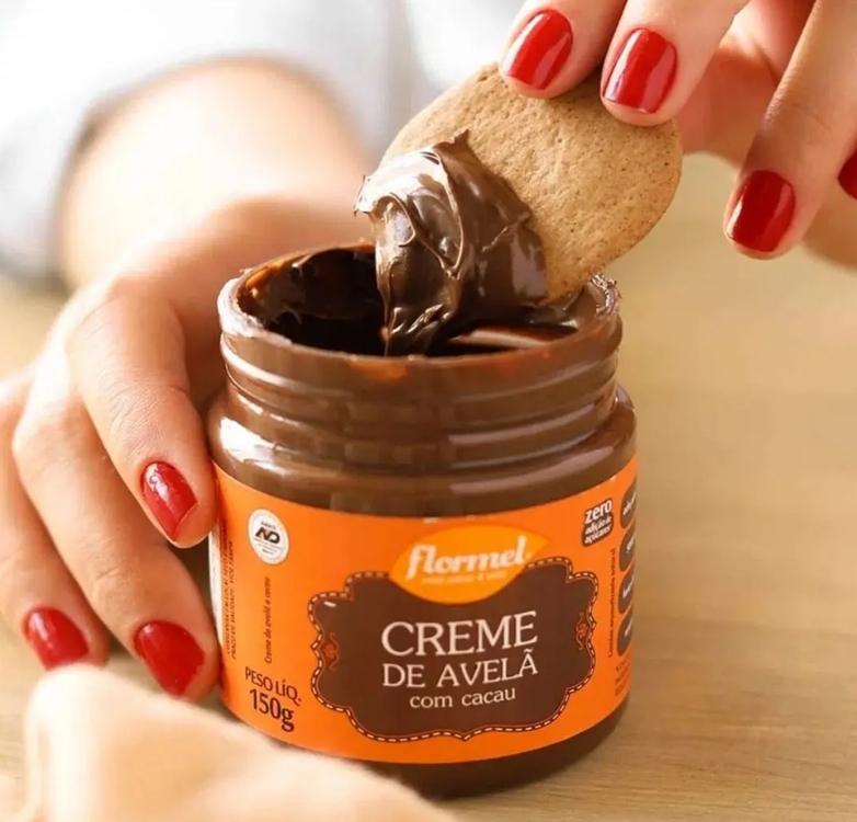 Flormel Creme de Avelã com Cacau Zero 150g na Amazon