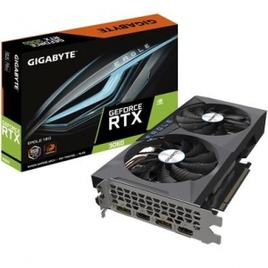 Placa de Vídeo Gigabyte NVIDIA GeForce RTX 3060 Eagle 12G (rev. 2.0) RGB 12GB GDDR6 LHR DLSS Ray Tracing - GV-N3060EAGLE-12GD na KaBuM!