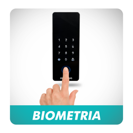 Fechadura Biométrica Eletronica Digital Touch Primebras Card Athenas Madeira na Leroy Merlin