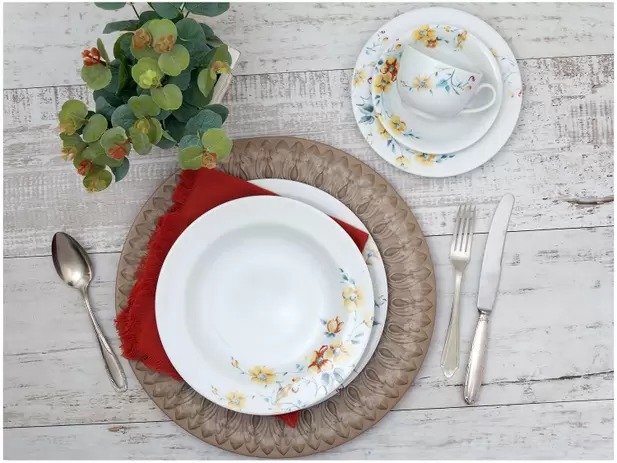 Aparelho de Jantar 20 Peças Schmidt Redondo – Colorido Porcelana Mônica na Magazine Luiza