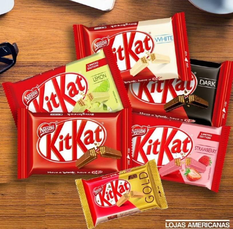 Chocolate KitKat ( vários sabores ) – Pode misturar na Americanas