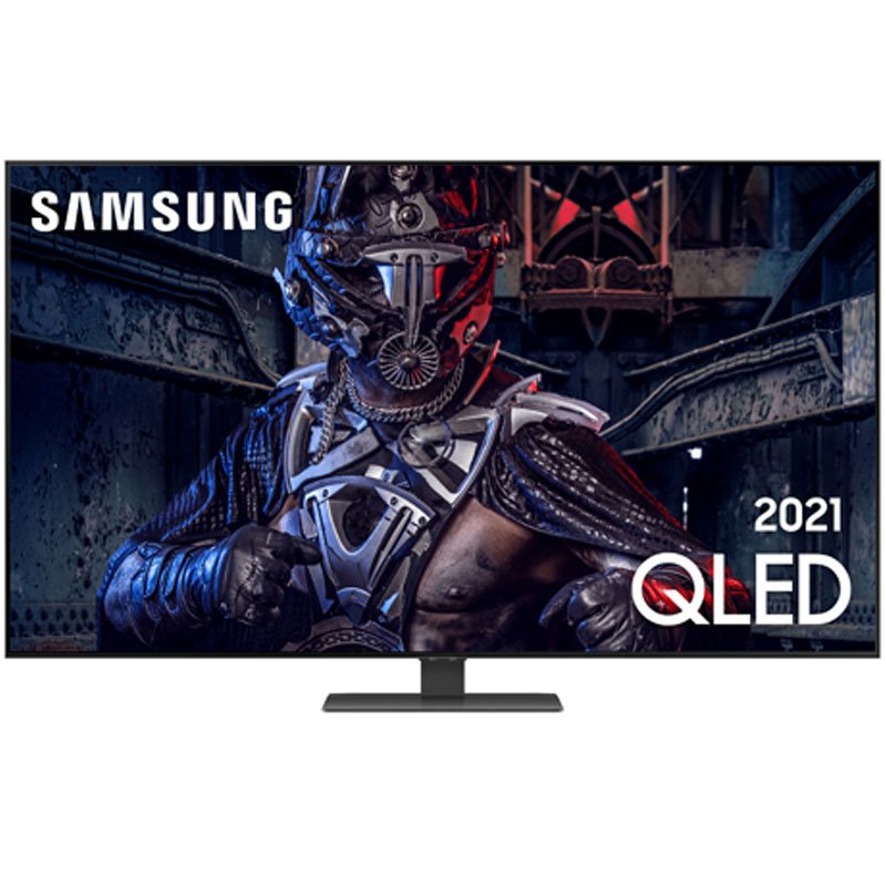 Smart TV Samsung 65″ QLED 4K 65Q80A Modo Game Processador IA Som em Movimento Lite Tela sem limites Visual livre de cabos Alexa built in na Girafa