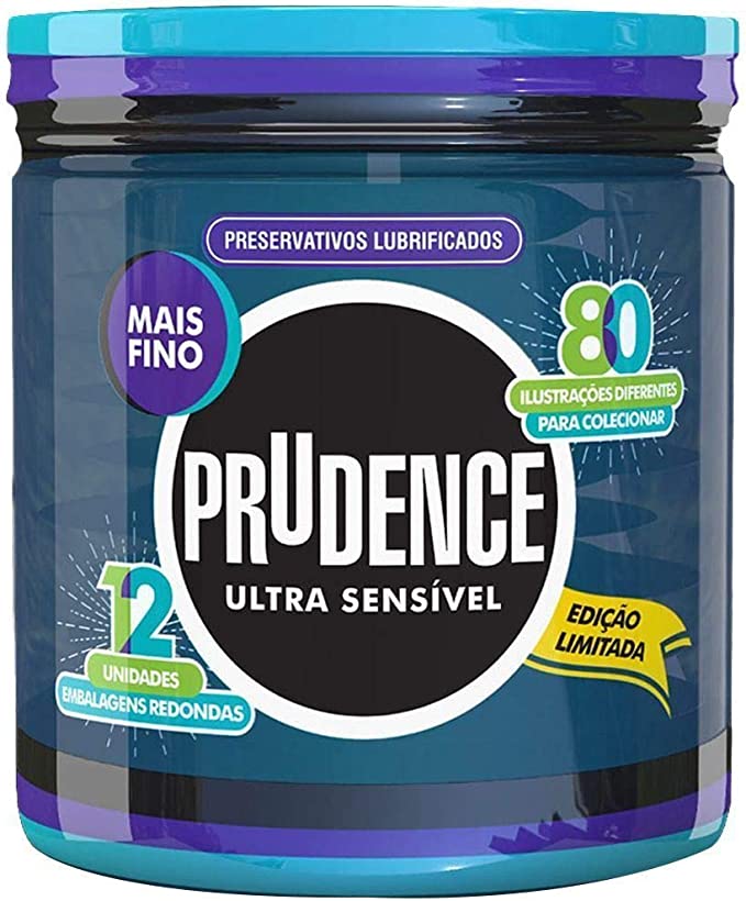 Preservativo Prudence, Prudence, Opaco, Pacote de 12 na Amazon