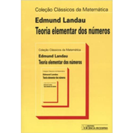 Livro Teoria Elementar dos Numeros - Edmund Landau na Amazon