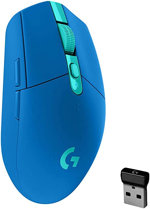 Mouse Gamer Sem Fio Logitech G305 LIGHTSPEED com 6 Botões Programáveis e Até 12.000 DPI – Azul na Amazon