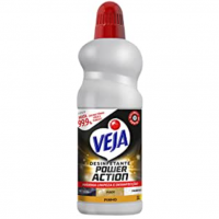 Desinfetante Veja Power Action Multissuperfícies Pinho 1L, Veja, Branco na Amazon