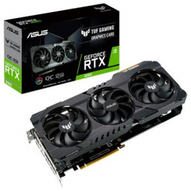 Placa de Vídeo ASUS TUF RTX 3060 O12G V2 Gaming LHR 15 Gbps 12GB GDDR6 RGB Ray Tracing DLSS - 90YV0GC0-M0NA10 na KaBuM!