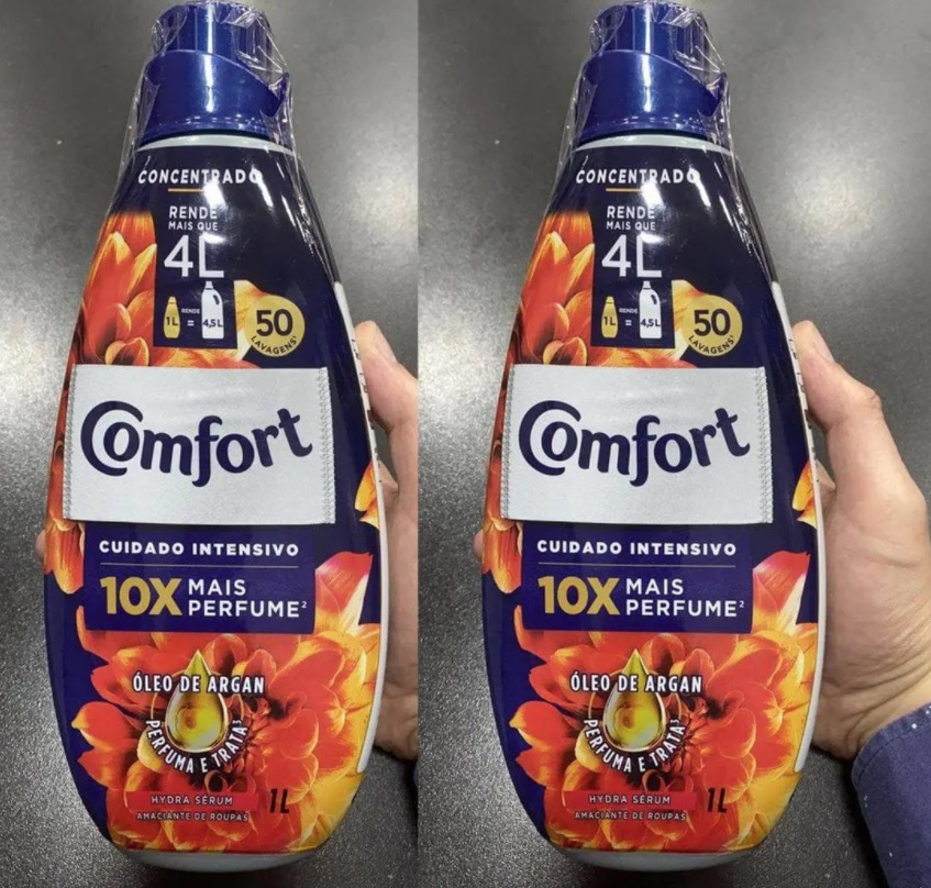 Amaciante Concentrado Comfort Hydra Sérum 1L, Comfort, 1 L na Amazon