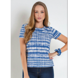 Blusa Básica com Amarrador Tie Dye na Posthaus