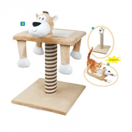 Brinquedo Arranhador De Gato 3 Em 1 - Chalesco na Carrefour